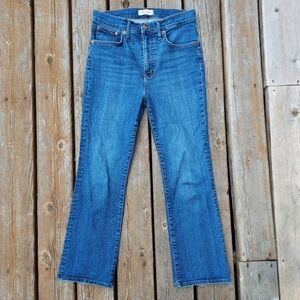 Madewell Cali Demi-Boot Blue Jeans